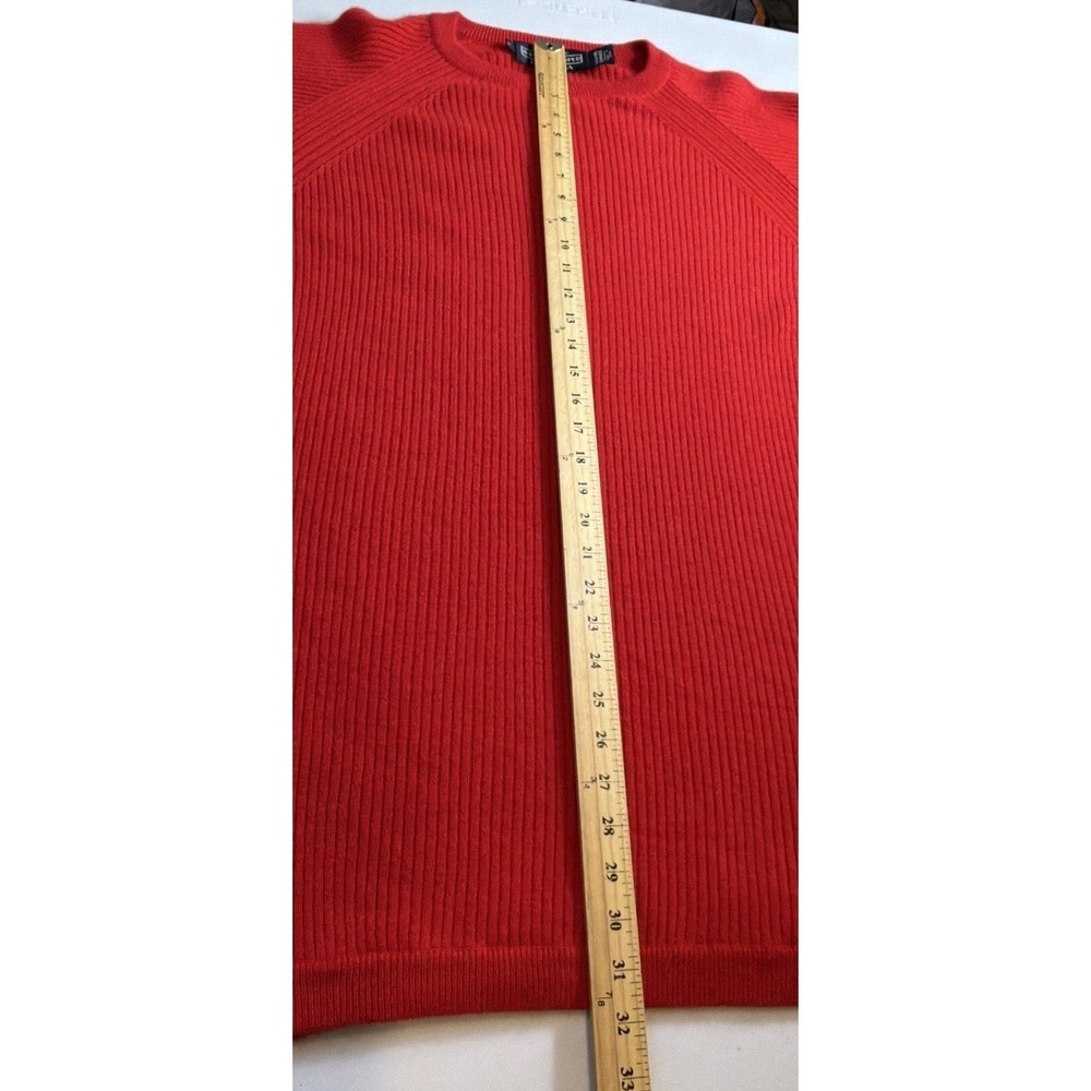 100% Red Cashmere TUNIC Sweater William Kasper California Womens LG Randell Roy - Picture 5 of 7